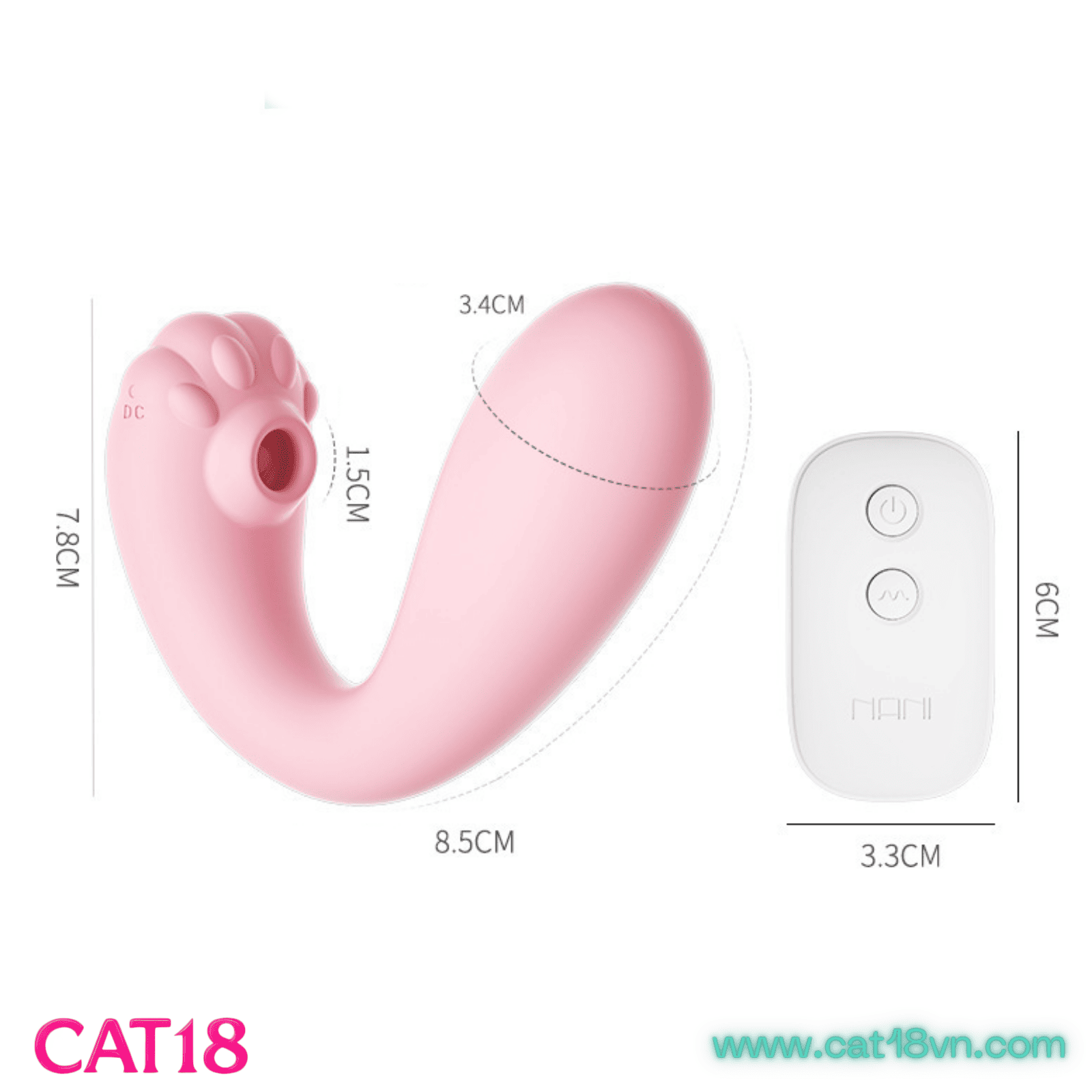 Lilo Máy Rung Hút Thông Minh CAT18-4