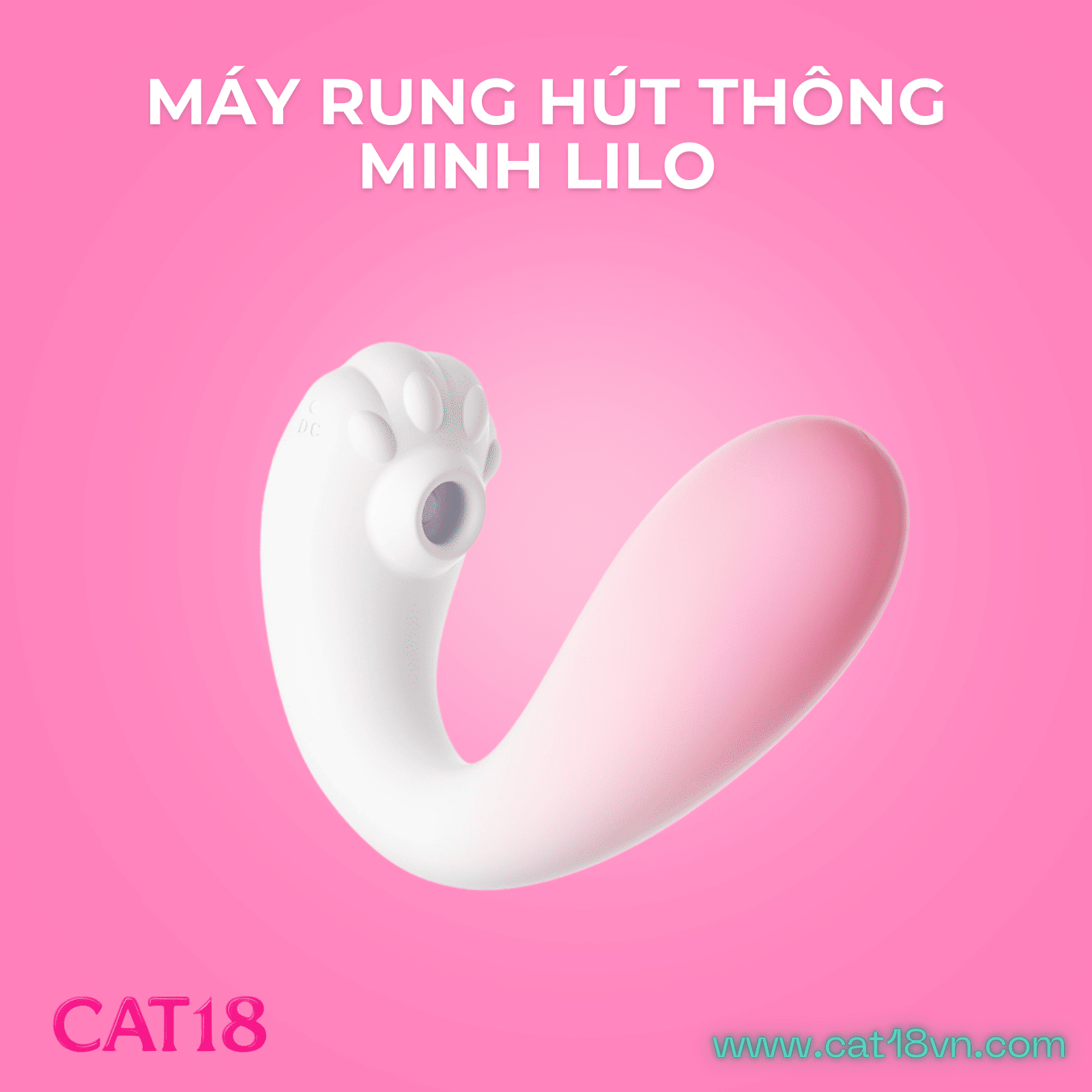 Lilo Máy Rung Hút Thông Minh CAT18