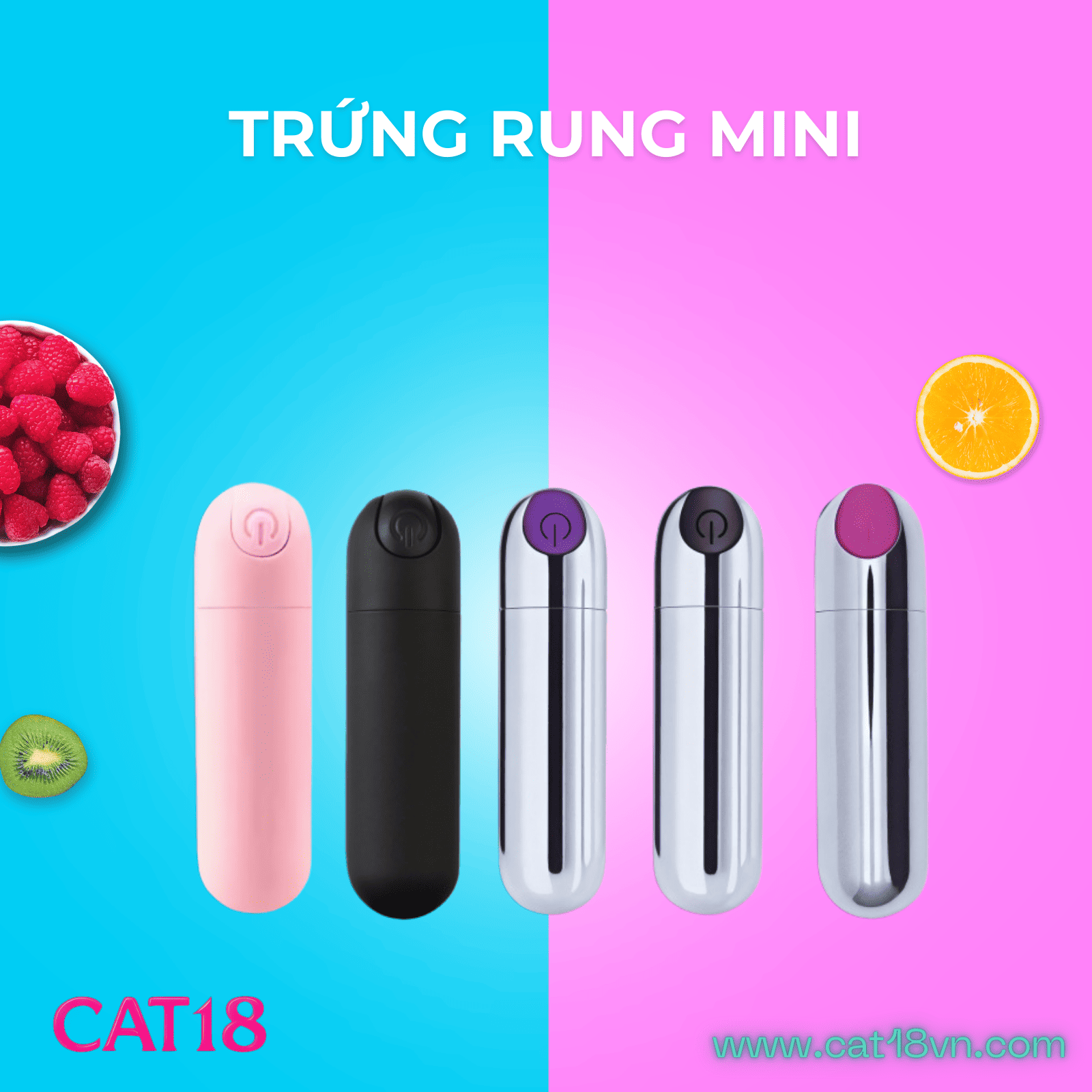 Trứng Rung Mini CAT18
